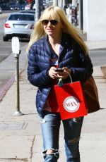 ANNA FARIS in Ripped Jeans Out and About in West Hollywood