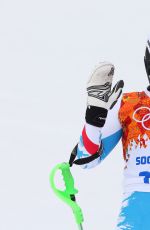 ANNA FENNINGER at 2014 Winter Olympics in Sochi