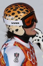 ANNA FENNINGER at 2014 Winter Olympics in Sochi