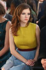 ANNA KENDRICK at Jenny packham Fall 2014 Fashion Show in New York
