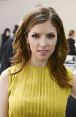 ANNA KENDRICK at Jenny packham Fall 2014 Fashion Show in New York