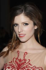 ANNA KENDRICK at Marchesa Fashion Show in New York