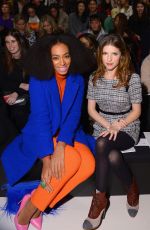 ANNA KENDRICK at Milly By Michelle Smith Fashion Show in New York