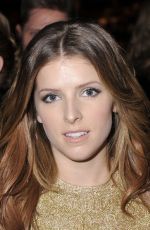 ANNA KENDRICK at Monique Lhuillier Fashion Show in New York