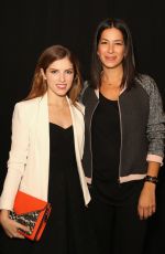 ANNA KENDRICK at Rebecca Minkoff Spring 2014 Fashion Show in New York