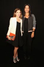 ANNA KENDRICK at Rebecca Minkoff Spring 2014 Fashion Show in New York