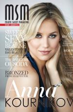 ANNA KOURNIKOVA in Miami Shoot Magazine, January/February 2014 Issue
