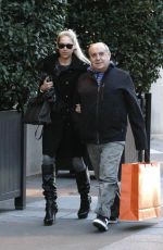 ANNA KOURNIKOVA Out and About in Paris