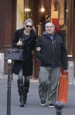 ANNA KOURNIKOVA Out and About in Paris