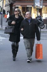 ANNA KOURNIKOVA Out and About in Paris