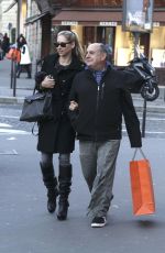 ANNA KOURNIKOVA Out and About in Paris
