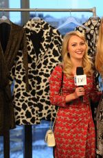 ANNASOPHIA ROBB at American Express Unstaged Fashion with DVF at Spring Studios in New York