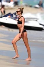ANNE VYALITSYNA in Bikini at a Beach in Miami