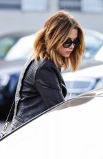 ASHLEY BENSON Leaves La Conversacion in West Hollywood