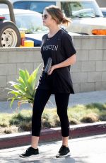 ASHLEY BENSON Out and About in West Hollywood 0902