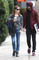 ASHLEY GREENE and Paul Khoury Leaves Urth Caffe in Los Angeles