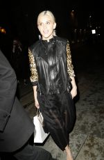 ASHLEY ROBERTS Arrives at London Fashion Week at Somerset House