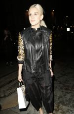 ASHLEY ROBERTS Arrives at London Fashion Week at Somerset House