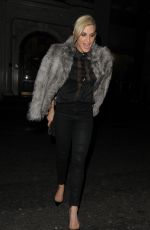 ASHLEY ROBERTS at Arrives Mayfair Hotel in London