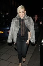 ASHLEY ROBERTS at Arrives Mayfair Hotel in London