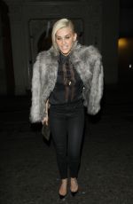 ASHLEY ROBERTS at Arrives Mayfair Hotel in London