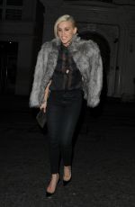 ASHLEY ROBERTS at Arrives Mayfair Hotel in London