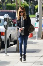 ASHLEY TISDALE Arrives at a Medical Building in Beverly Hills