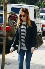 ASHLEY TISDALE Arrives at a Medical Building in Beverly Hills