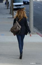 ASHLEY TISDALE Arrives at a Medical Building in Beverly Hills