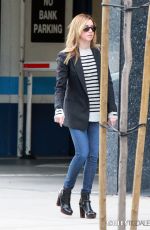 ASHLEY TISDALE Arrives at a Medical Building in Beverly Hills