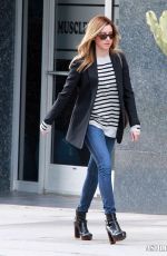 ASHLEY TISDALE Arrives at a Medical Building in Beverly Hills