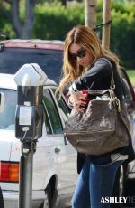 ASHLEY TISDALE Arrives at a Medical Building in Beverly Hills