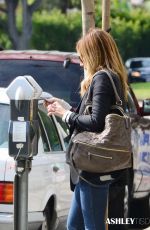 ASHLEY TISDALE Arrives at a Medical Building in Beverly Hills