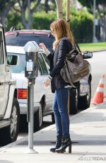 ASHLEY TISDALE Arrives at a Medical Building in Beverly Hills
