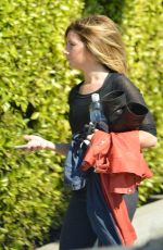 ASHLEY TISDALE Leaves a Gym in West Hollywood 0502