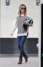 ASHLEY TISDALE Leaves a Gym in West Hollywood