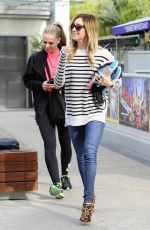 ASHLEY TISDALE Leaves a Gym in West Hollywood