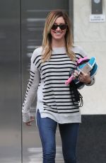 ASHLEY TISDALE Leaves a Gym in West Hollywood