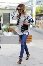 ASHLEY TISDALE Leaves a Gym in West Hollywood