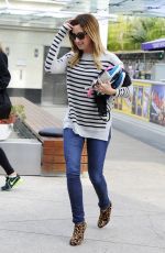 ASHLEY TISDALE Leaves a Gym in West Hollywood