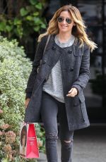 ASHLEY TISDALE Leaves Andy Lecompte Salon in West Hollywood