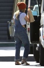 ASHLEY TISDALE Leaves Rite-aid in Studio City
