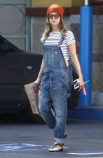 ASHLEY TISDALE Leaves Rite-aid in Studio City