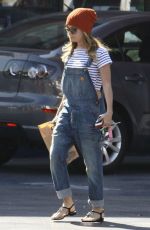 ASHLEY TISDALE Leaves Rite-aid in Studio City