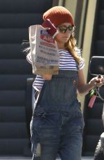 ASHLEY TISDALE Leaves Rite-aid in Studio City