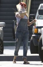 ASHLEY TISDALE Leaves Rite-aid in Studio City