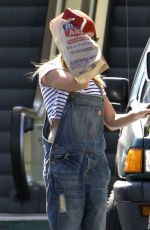 ASHLEY TISDALE Leaves Rite-aid in Studio City