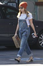 ASHLEY TISDALE Leaves Rite-aid in Studio City