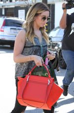 ASHLEY TISDALE Returns to a Parking Ticket in Los Angeles