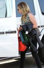 ASHLEY TISDALE Returns to a Parking Ticket in Los Angeles